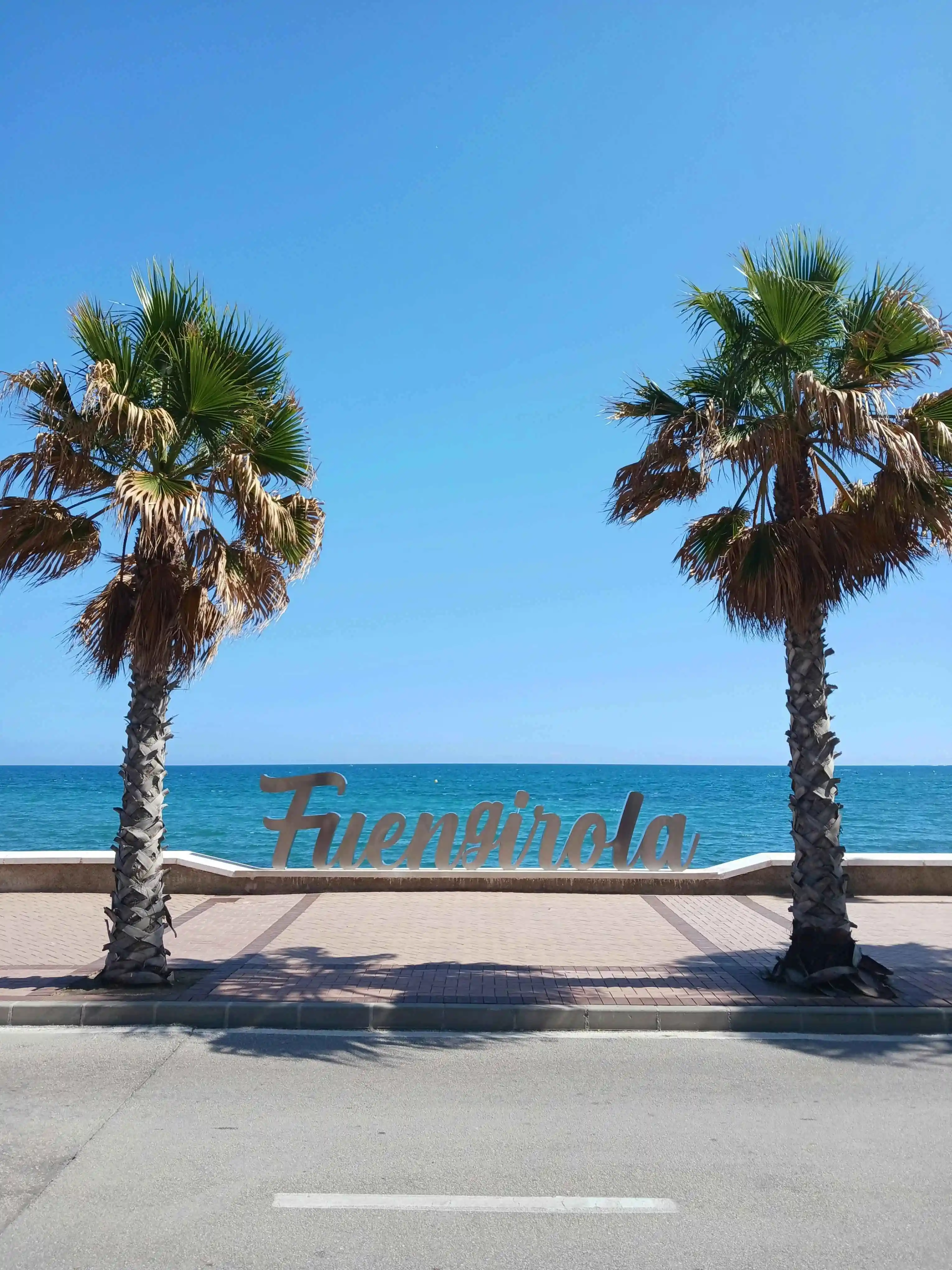 Vista de la Costa del Sol y Fuengirola
